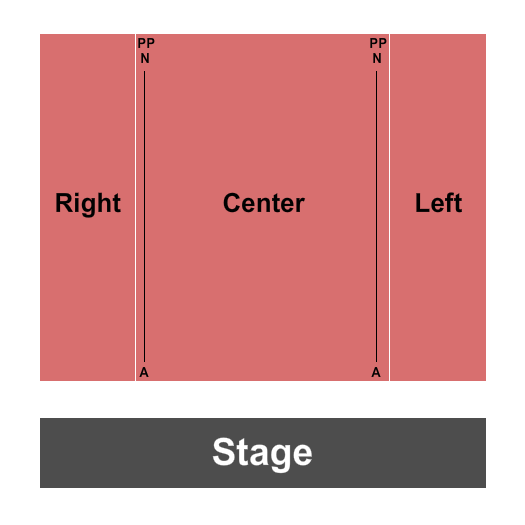 Lewisville Grand Theater Seating Chart: Endstage