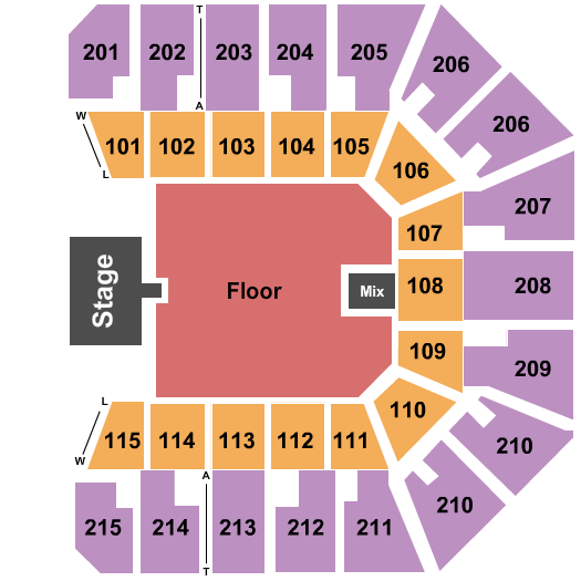 Liacouras Center Seating Chart: Ken Carson