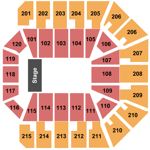 Liacouras Center Seating Chart: Open Floor