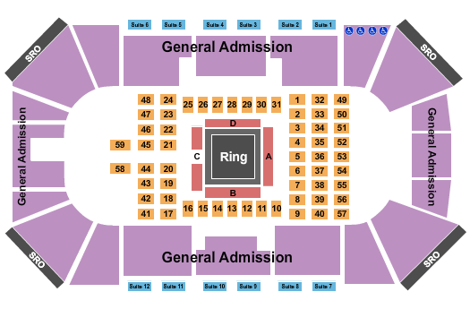 Liberty First Credit Union Arena Seating Chart: Dynasty Combat Sports