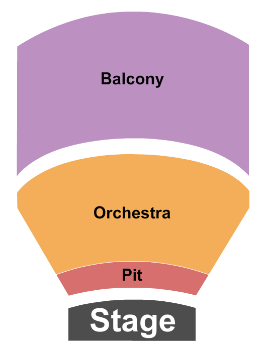 Lied Center For Performing Arts Seating Chart: Endstage 2