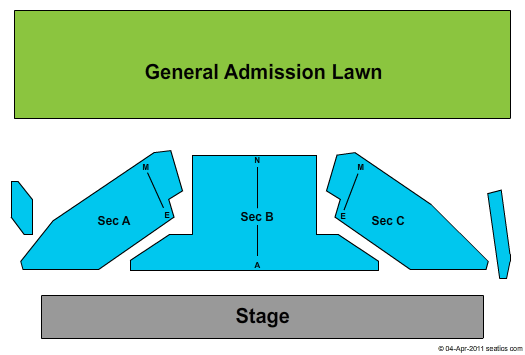 Lifestyles Communities Pavilion Seating Chart