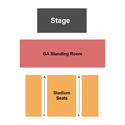 Light House Arts Centre Seating Chart: GA Floor/Stadium Seats