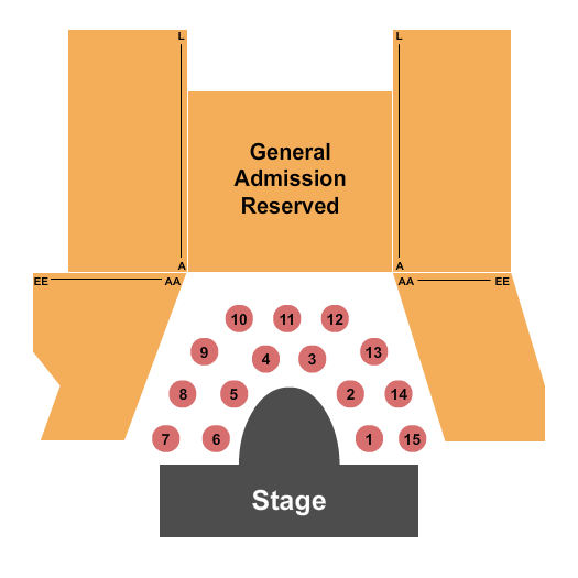 Light House Arts Centre Seating Chart
