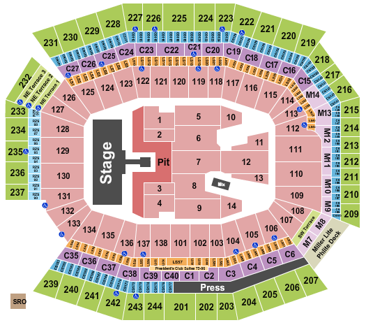 Lincoln Financial Field Seating Chart: AC/DC