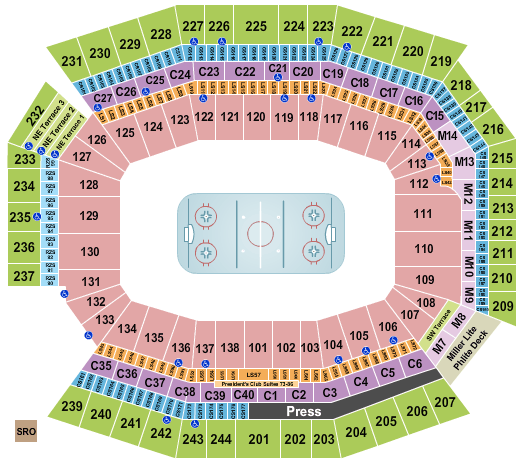 Lincoln Financial Field Stadium Series Seating Chart
