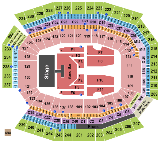 old dominion philadelphia tickets 2018 old dominion kenny chesney philadelphia seating chart