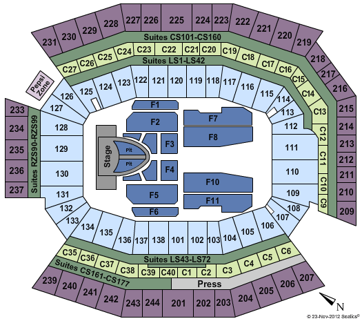 Ticketmaster Seating Chart Taylor Swift