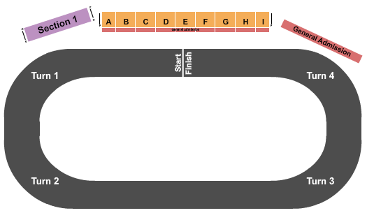 Lincoln Speedway Seating Chart: World of Outlaws