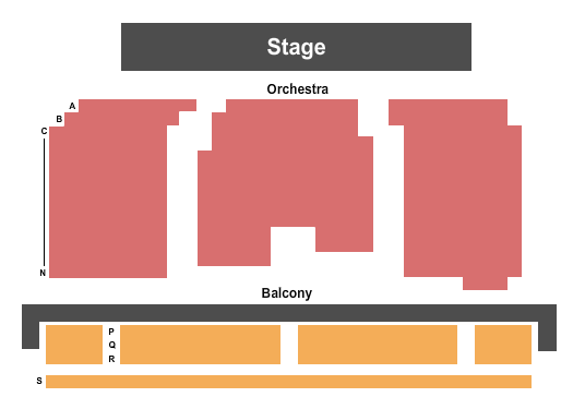 Lincoln Theatre - Marion Seating Chart: Endstage