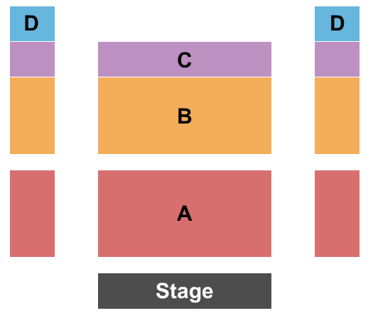 Lincoln Theatre - Mount Vernon Seating Chart: Candlelight