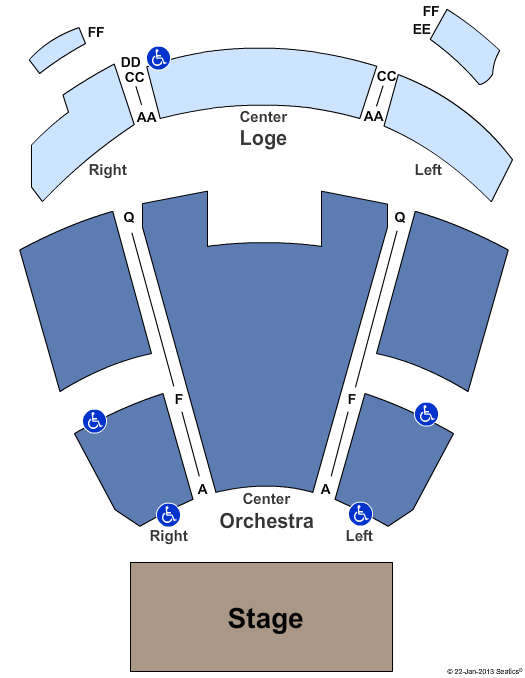 Lincoln Theatre Seating Chart