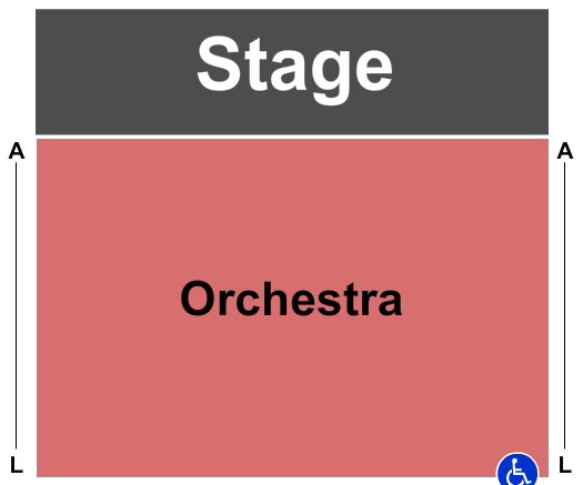 Linda Gross Theater Seating Chart: End Stage