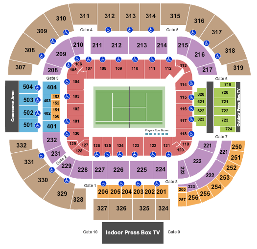 2017 Western & Southern Financial Group Masters tickets - Mason Western