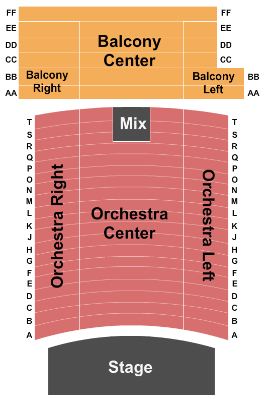 FLATO Academy Theatre Map