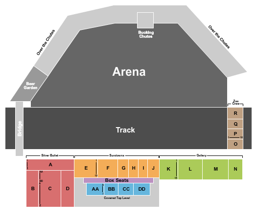 Lithia Ram Rodeo Arena at Benton Franklin Fairgrounds Seating Chart: Rodeo Arena