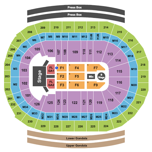 Lca Concert Seating Chart
