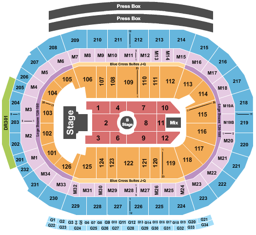 Little Caesars Arena Seating Chart: Melanie Martinez