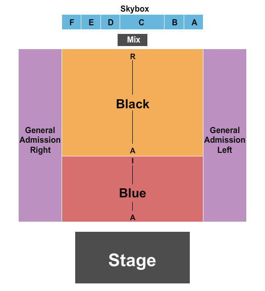 Little Creek Casino Resort Seating Chart: Endstage 3