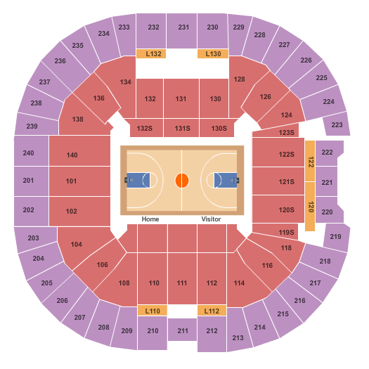 Ndsu Basketball Seating Chart