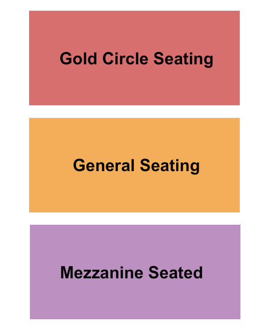 Little Rock Hall - AR Seating Chart: GC/GA/Mezz