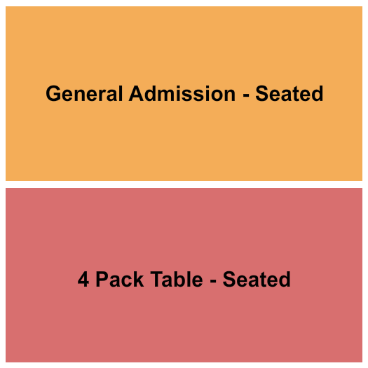 Little Rock Hall - AR Seating Chart: GA/Tables