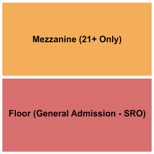 Little Rock Hall - AR Seating Chart: Floor/Mezzanine21