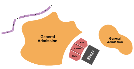 Lock 3 Live Seating Chart: GA/Reserved