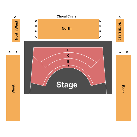 Loft - Weill Hall At Green Music Center Seating Chart: Endstage - Loft Layout