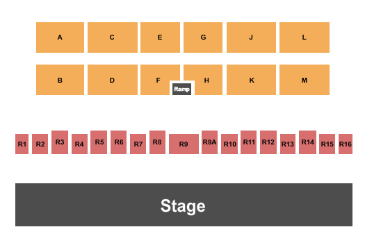 Logan County Fairgrounds - CO Seating Chart: End Stage