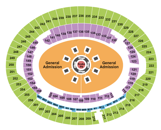 London Stadium At Queen Elizabeth Olympic Park Seating Chart: Metallica