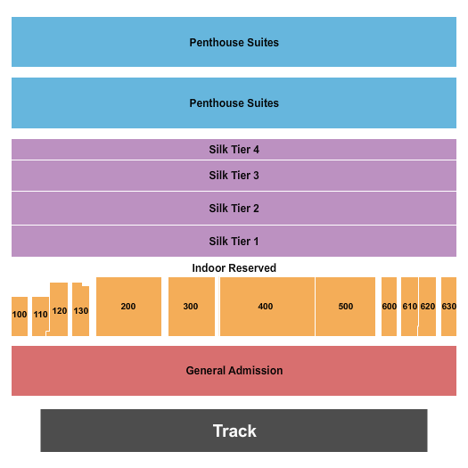 Lone Star Park Seating Chart: Racing