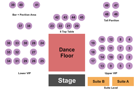 Lonestar Premier Outdoors Seating Chart: Endstage