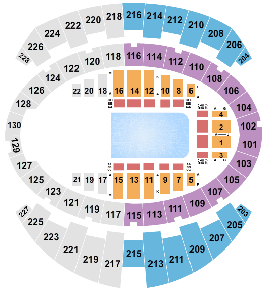 Disney On Ice Tickets Seating Chart Long Beach Arena At Long Beach
