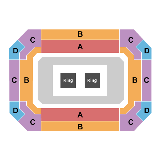 Los Angeles Convention Center - Hall 2 Seating Chart: LA 28 - Judo