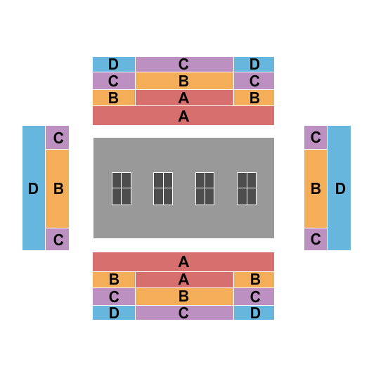 Los Angeles Convention Center - Hall 3 Seating Chart: LA28 - Table Tennis