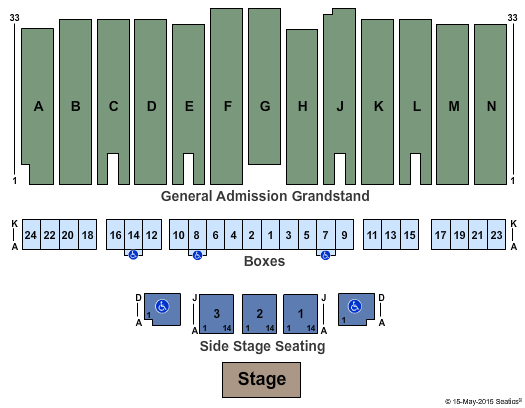 Pomona Fairplex Seating Chart