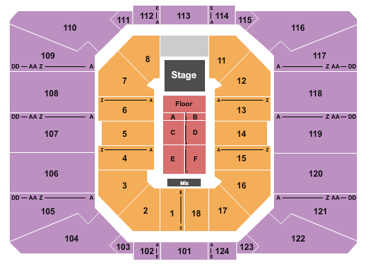 Louis Armstrong Stadium Seating Chart: Endstage PIT