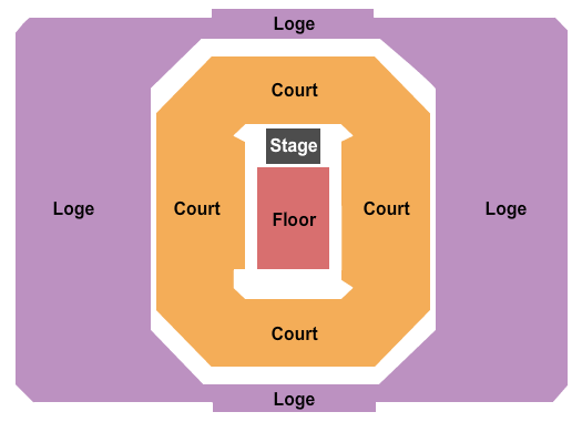Louis Armstrong Stadium Seating Chart: Loge/Courtside