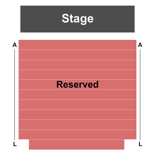 Louisa Arts Center Seating Chart: End Stage