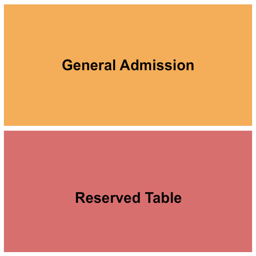 Love & War in Texas - Plano Seating Chart: GA/Tables