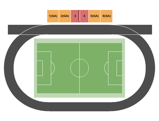 Lovelace Stadium Seating Chart: Soccer