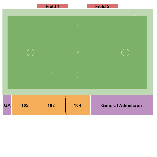 Loyola University Maryland - Ridley Athletic Complex Seating Chart: Lacrosse