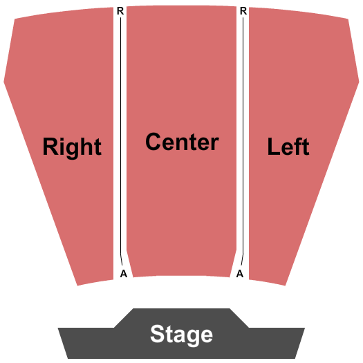 LuCille Tack Center for the Arts Seating Chart: Endstage