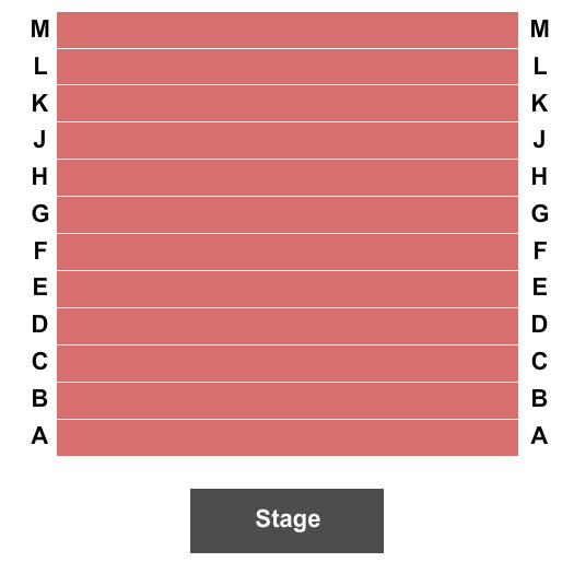 Public Theater Seating Chart