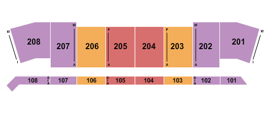 Lubbers Stadium Seating Chart: DCI