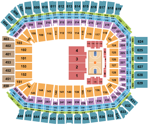 Lucas Oil Seating Chart Taylor Swift