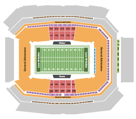 Lucas Oil Stadium Seating Chart: Circle City Classic