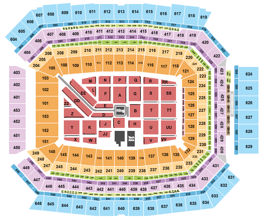 Lucas Oil Stadium Seating Chart: Royal Rumble