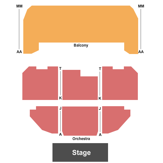 Gil Cates Theater Seating Chart